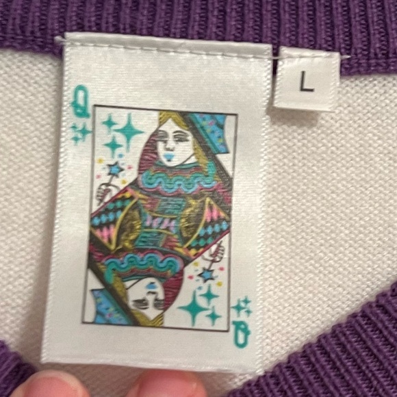 Queen of sparkles tigers sweater shirt - Picture 2 of 2